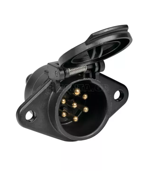 ΠΡΙΖΑ ΚΟΤΣΑΔΟΡΟΥ ΜΕ ΜΑΥΡΟ ΚΑΠΑΚΙ 24N 24V 7PIN ISO 1185 ΑΡΣΕΝΙΚΗ