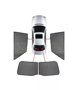 ΚΟΥΡΤΙΝΑΚΙΑ ΜΑΡΚΕ CAR SHADES ΓΙΑ AUDI A1 5D 2018+ - 4 ΤΕΜ. 