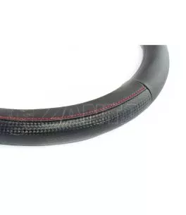 ΚΑΛΥΜΜΑ ΤΙΜΟΝΙΟΥ 37/39CM SWC-28 ΜΑΥΡΟ ΜΕ ΚΟΚΚΙΝΗ ΡΑΦΗ 