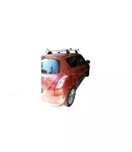 KIT ΜΕ ΜΠΑΡΕΣ ΟΡΟΦΗΣ ΓΙΑ SUZUKI SWIFT 5D 2005-2013 ΑΛΟΥΜΙΝΙΟΥ TEMA MENABO (AL1-3360-FIX058G)-2 ΤΕΜ. 
