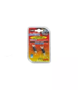 ΛΑΜΠΑΚΙΑ ΠΛΑΦΟΝΙΕΡΑΣ C10W 12V 10W SV8,5-8 (11x35mm) BLUE DYED-GLASS BLISTER - 2 ΤΕΜ. 