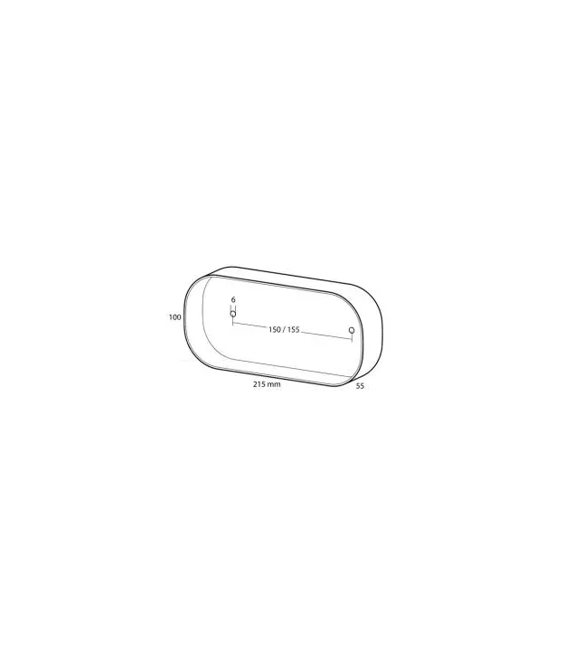 ΦΑΝΑΡΙ ΤΡΕΙΛΕΡ ΔΕΞΙ 6 ΧΡΗΣΕΩΝ ΜΕ ΦΛΑΣ 215x100x55mm