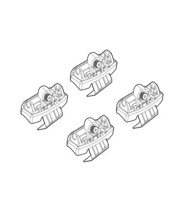 ΑΚΡΑ ΓΙΑ ΜΠΑΡΕΣ NORDRIVE ΓΙΑ OPEL CORSA F 5D 09/19+ / PEUGEOT 208 5D 11/19+ KIT
