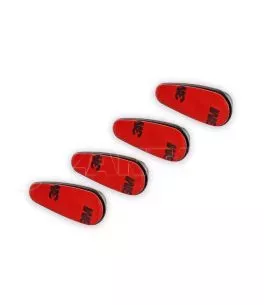 ΠΛΑΣΤΙΚΕΣ ΚΡΕΜΑΣΤΡΕΣ ΑΥΤΟΚΟΛΛΗΤΕΣ 18x13x43mm 4ΤΕΜ 