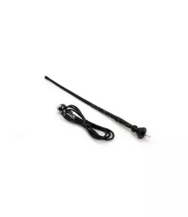 ΚΕΡΑΙΑ ΟΡΟΦΗΣ ΜΑΥΡΗ 34cm Φ5mm ΜΕ ΚΑΛΩΔΙΟ 1,4m 