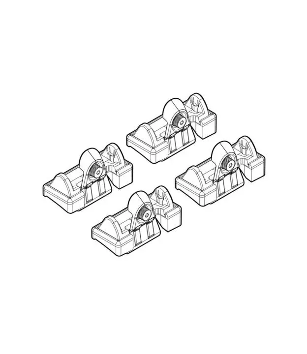 ΑΚΡΑ ΓΙΑ ΜΠΑΡΕΣ NORDRIVE ΓΙΑ VW PASSAT 03/05-12/10 KIT