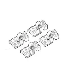 ΑΚΡΑ ΓΙΑ ΜΠΑΡΕΣ NORDRIVE ΓΙΑ SEAT ALTEA 04/04+ KIT 