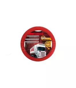 ΚΑΛΥΜΜΑ ΤΙΜΟΝΙΟΥ ΦΟΡΤΗΓΟΥ 49/51cm (XL) SOFT TOUCH ΚΟΚΚΙΝΟ ΜΕ ΑΠΑΛΗ ΥΦΗ ΜΙΚΡΟΦΙΜΠΡΑΣ 