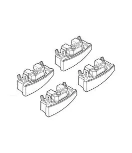 ΑΚΡΑ ΓΙΑ ΜΠΑΡΕΣ NORDRIVE ΓΙΑ FIAT PANDA 09/03-12/11 /PANDA CLASSIC 01/12+ KIT 