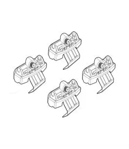 ΑΚΡΑ ΓΙΑ ΜΠΑΡΕΣ NORDRIVE ΓΙΑ VOLVO S60 4D 04/19+ KIT 