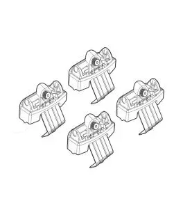 ΑΚΡΑ ΓΙΑ ΜΠΑΡΕΣ NORDRIVE ΓΙΑ FORD MONDEO 4D 11/14+ KIT 