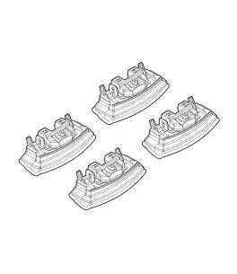 ΑΚΡΑ ΓΙΑ ΜΠΑΡΕΣ NORDRIVE ΓΙΑ KIA CEED 05/12+ KIT 