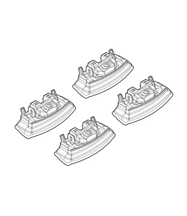 ΑΚΡΑ ΓΙΑ ΜΠΑΡΕΣ NORDRIVE ΓΙΑ KIA CEED 05/12+ KIT