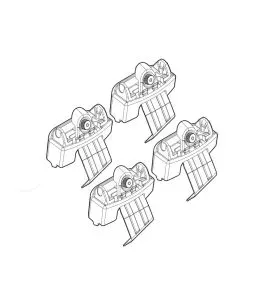 ΑΚΡΑ ΓΙΑ ΜΠΑΡΕΣ NORDRIVE ΓΙΑ OPEL INSIGNIA 02/09+ KIT 