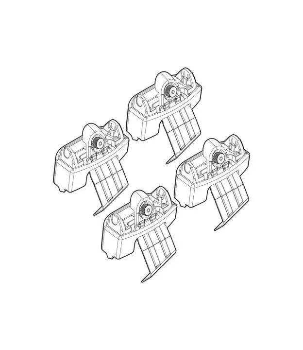 ΑΚΡΑ ΓΙΑ ΜΠΑΡΕΣ NORDRIVE ΓΙΑ OPEL INSIGNIA 02/09+ KIT