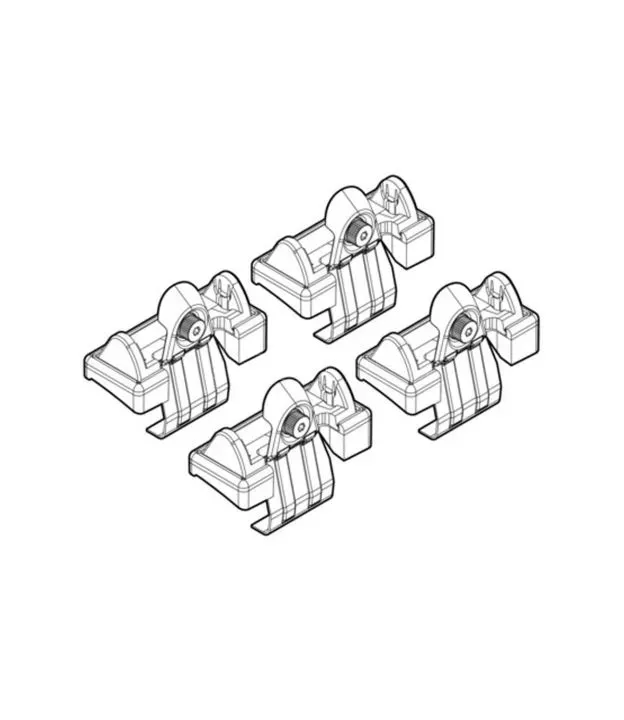 ΑΚΡΑ ΓΙΑ ΜΠΑΡΕΣ NORDRIVE ΓΙΑ AUDI A6 9/04-3/11 KIT