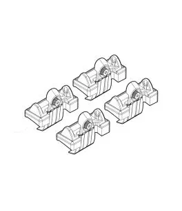 ΑΚΡΑ ΓΙΑ ΜΠΑΡΕΣ NORDRIVE ΓΙΑ VOLVO S40 01/04+ KIT 