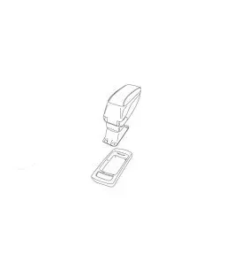 Βάση αντάπτορας τεμπέλη για OPEL MERIVA 01/10+  Lampa - 1 τεμ. 