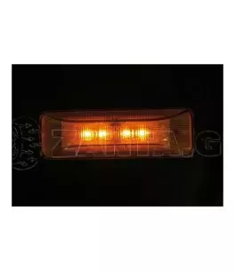 ΦΩΣ ΟΓΚΟΥ ΦΟΡΤΗΓΟΥ 4LED ΠΟΡΤΟΚΑΛΙ 24V 103mm LA3 - 1 ΤΕΜ. 