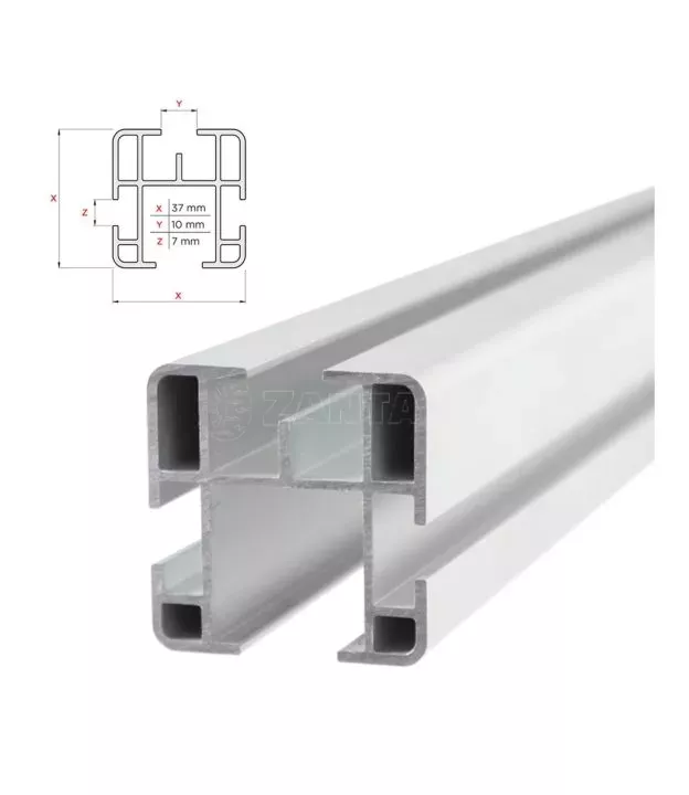 ΚΙΤ ΜΠΑΡΕΣ ΓΙΑ NISSAN INTERSTAR H1/H2 1997-2010 ΜΕ ΕΠΑΓΓΕΛΜΑΤΙΚΕΣ ΜΠΑΡΕΣ ΑΛΟΥΜΙΝΙΟΥ MENABO (8450/MB X 3 - FIX606FP X 3)