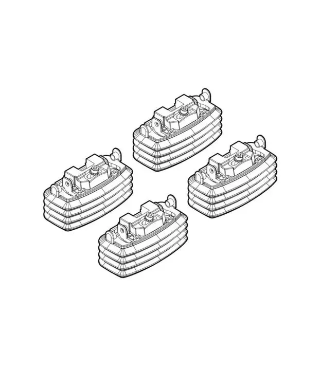 ΑΚΡΑ ΓΙΑ ΜΠΑΡΕΣ NORDRIVE ΓΙΑ OPEL ASTRA H 04/04-10/09 -GTC 04/05-08/11 KIT