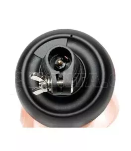 ΦΑΡΟΣ ΠΕΡΙΣΤΡΕΦΟΜΕΝΟΣ 8LED RL-15 9-32V 3 ΛΕΙΤΟΥΡΓΙΩΝ ΒΙΔΩΤΟΣ ΕΛΑΣΤΙΚΟΣ ΠΟΡΤΟΚΑΛΙ 145x105mm 