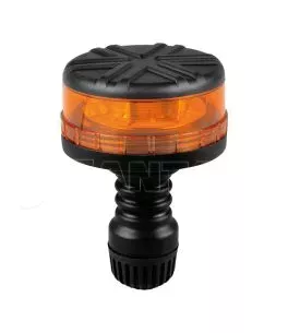 ΦΑΡΟΣ ΠΕΡΙΣΤΡΕΦΟΜΕΝΟΣ 8LED RL-15 9-32V 3 ΛΕΙΤΟΥΡΓΙΩΝ ΒΙΔΩΤΟΣ ΕΛΑΣΤΙΚΟΣ ΠΟΡΤΟΚΑΛΙ 145x105mm 