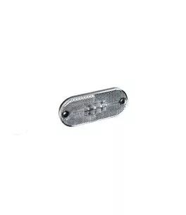 ΦΩΣ ΟΓΚΟΥ ΦΟΡΤΗΓΟΥ 24V 5LED 108x44mm ΛΕΥΚΟ ΑΔΙΑΒΡΟΧΟ LAMPA -1ΤΕΜ. 
