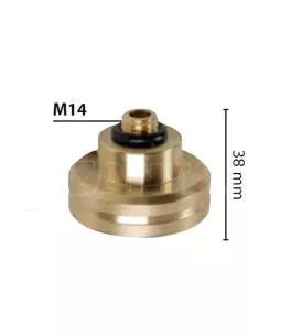 ΑΝΤΑΠΤΟΡΑΣ ΠΛΗΡΩΣΗΣ LPG ΥΓΡΑΕΡΙΟΥ DISH (ITALIA) M14 38mm 