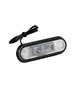ΦΩΣ ΟΓΚΟΥ 3LED ΛΕΥΚΟ SMD 12/24V 85mm LAMPA - 20ΤΕΜ. 