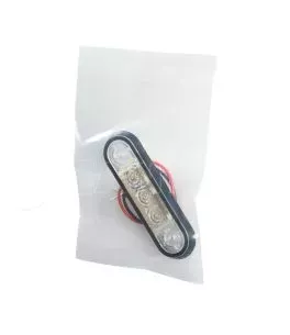 ΦΩΣ ΟΓΚΟΥ 3LED ΛΕΥΚΟ SMD 12/24V 85mm LAMPA - 20ΤΕΜ. 