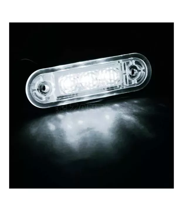 ΦΩΣ ΟΓΚΟΥ 3LED ΛΕΥΚΟ SMD 12/24V 85mm LAMPA - 20ΤΕΜ.