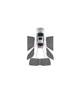 ΚΟΥΡΤΙΝΑΚΙΑ ΜΑΡΚΕ CAR SHADES ΓΙΑ HYUNDAI i30 5p 3/12+ - 6 ΤΕΜ. 