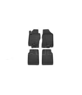 ΜΑΡΚΕ ΠΑΤΑΚΙΑ ΣΕ ΣΚΑΦΗ TPE ΛΑΣΤΙΧΟ ΓΙΑ NISSAN NAVARA 4D D40 2005+ 4ΤΕΜ. (ΜΕΓΑΛΗ  ΠΟΡΤΑ ΠΙΣΩ 4D) ΜΑΥΡΟ 