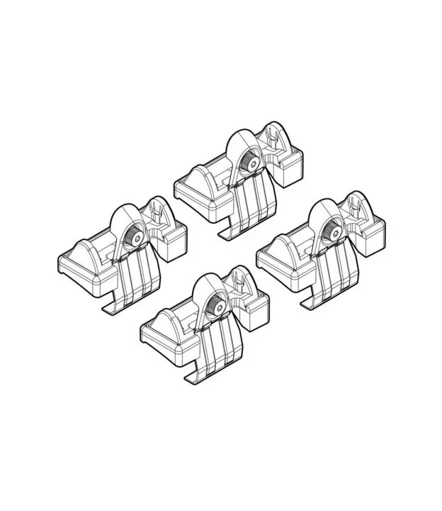 ΑΚΡΑ ΓΙΑ ΜΠΑΡΕΣ NORDRIVE ΓΙΑ FIAT BRAVO 02/07+ KIT
