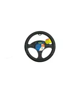 ΚΑΛΥΜΜΑ ΤΙΜΟΝΙΟΥ AIR-GRIP BLACK ΜΑΥΡΟ ΧΡΩΜΑ ΜΕ ΑΕΡΙΖΟΜΕΝΕΣ ΚΥΨΕΛΕΣ ΑΟΣΜΟ ΟΙΚΟΛΟΓΙΚΟ/ ΜΗ ΤΟΞΙΚΟ/ ΑΝΑΚΥΚΛΩΣΙΜΟ ΥΛΙΚΟ 37/39 cm 