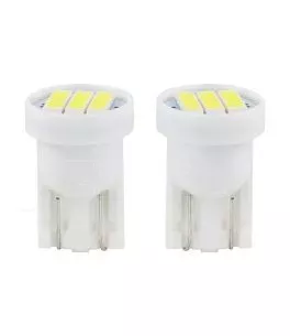 T10 W5W 12V W2,1x9,5d ΛΕΥΚΟ 5.600K 3SMDx7020 (ΚΑΡΦΩΤΟ) 2ΤΕΜ. 
