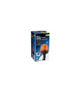 Φάρος με ελαστική βάση RH-3 12V/24V με DIN 125x235mm 