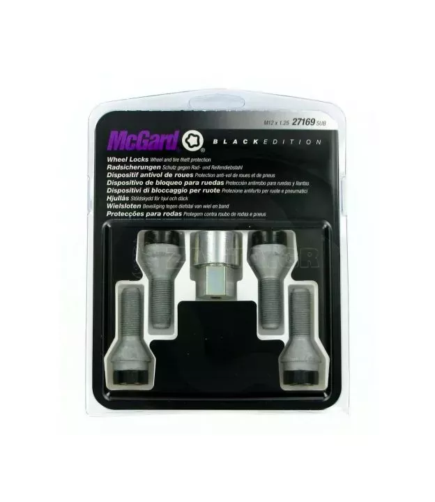 ΜΠΟΥΛΟΝΙΑ ΑΣΦΑΛΕΙΑΣ 12x1,25 29,2mm (19) ΚΩΝΙΚΑ ΜΑΥΡΑ A060