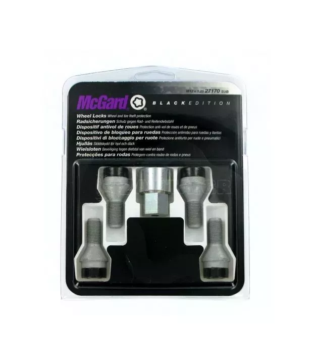 ΜΠΟΥΛΟΝΙΑ ΑΣΦΑΛΕΙΑΣ 12x1,25 22mm (19) ΚΩΝΙΚΑ ΜΑΥΡΑ A050