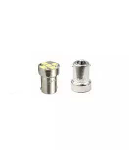 Λάμπα Ba15s (R10W /P21W) 5xSMD 5050 12V Λευκή 2τεμ 