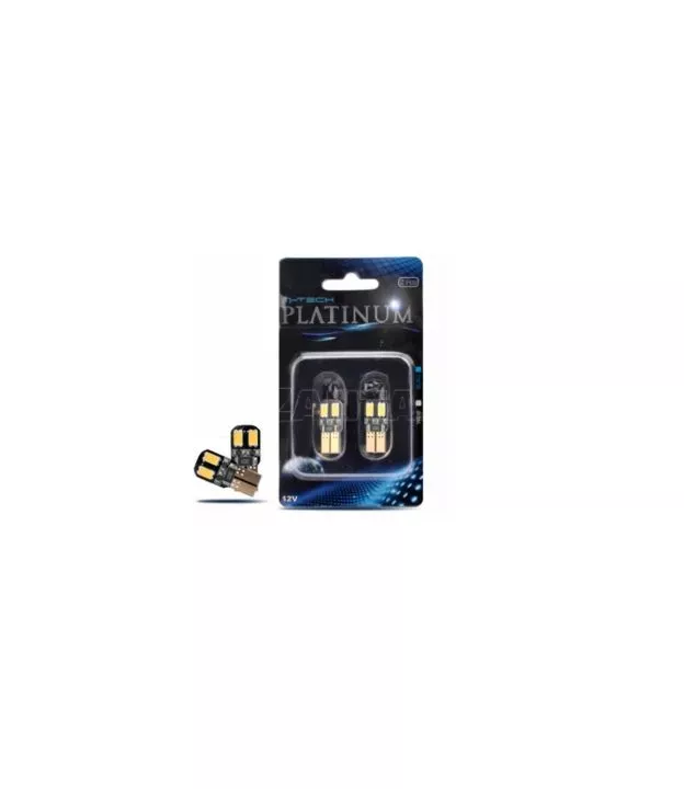 T10 W5W 12V 4xSMD5730 ΛΕΥΚΟ (ΚΑΡΦΩΤΟ- CAN-BUS) 2ΤΕΜ. M-TECH