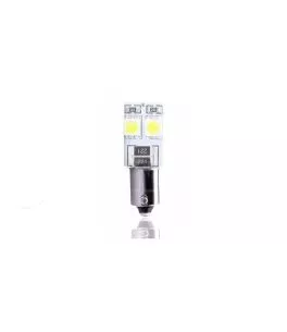 Λάμπα Ba9s 4xSMD 5050 CAN-BUS 12V Λευκή 2τεμ 
