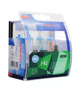 H4 ΛΑΜΠΑ 12V 60/55W P43t POWERTEC RAINBOW EXTREME WEATHER CONTROL M-TECH - 2 ΤΕΜ. 