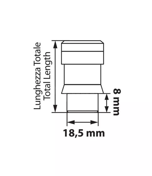 Μπουλόνια Ασφαλείας 12x1,50 42,2mm (19) ίσια με ροδέλα K010 5τεμ