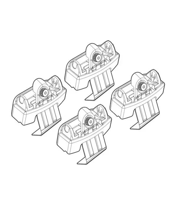 ΑΚΡΑ ΓΙΑ ΜΠΑΡΕΣ NORDRIVE ΓΙΑ VW POLO 5D 09/09+ KIT