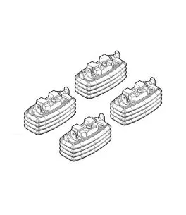 ΑΚΡΑ ΓΙΑ ΜΠΑΡΕΣ NORDRIVE ΓΙΑ MERCEDES E-KLAS W211 3/02-2/09 KIT 