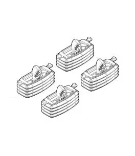 ΑΚΡΑ ΓΙΑ ΜΠΑΡΕΣ NORDRIVE ΓΙΑ SEAT LEON 03/00-08/05 KIT 