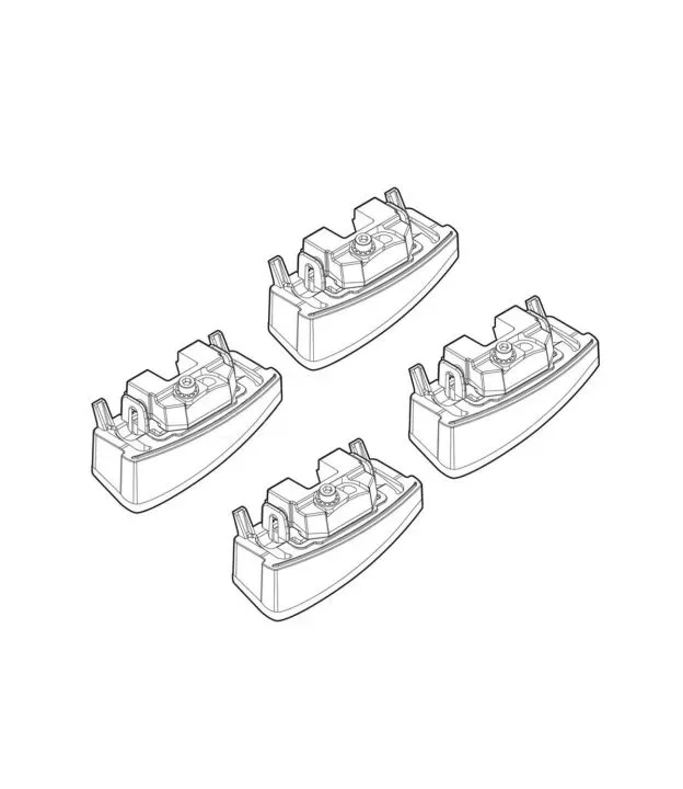 ΑΚΡΑ ΓΙΑ ΜΠΑΡΕΣ NORDRIVE ΓΙΑ FIAT PANDA 2/12+ KIT