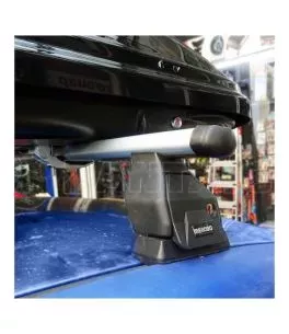 KIT ΜΕ ΜΠΑΡΕΣ ΟΡΟΦΗΣ ΓΙΑ MAZDA 3 5D 2003-2013 ΑΛΟΥΜΙΝΙΟΥ ΚΑΙ ΜΠΑΓΚΑΖΙΕΡΑ ΟΡΟΦΗΣ MANIA 460 DUO MENABO (AL2-3360/MB-FIX509FP-3290/ 